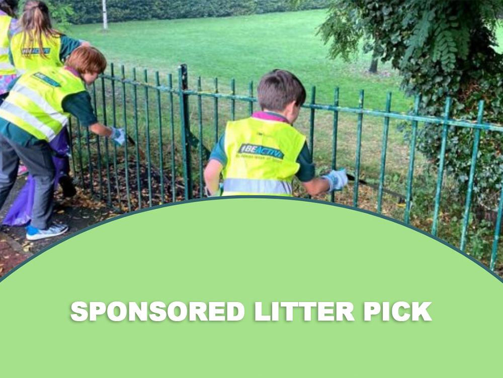 Raising Funds With Our Sponsored Litter Pick